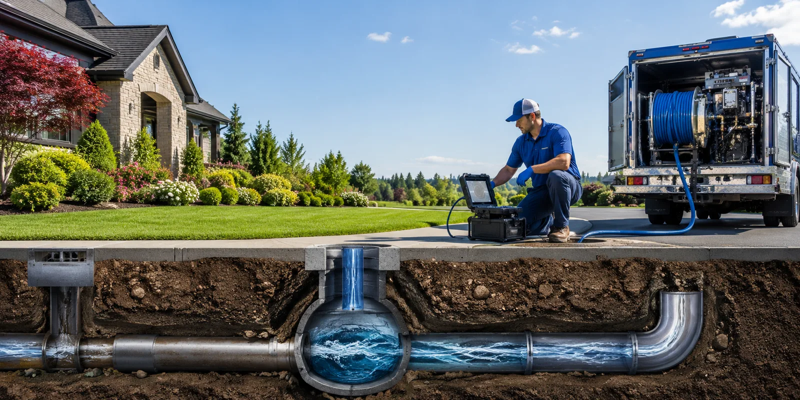 Drainage restoration information for Whites City, NM